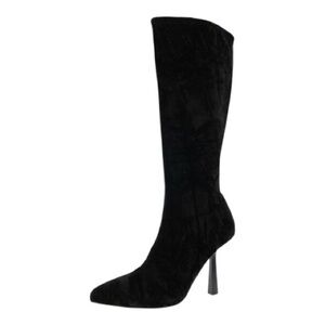 BCBGeneration Women's ISRA Knee High Boots Size 5M 35 Black Velvet New
